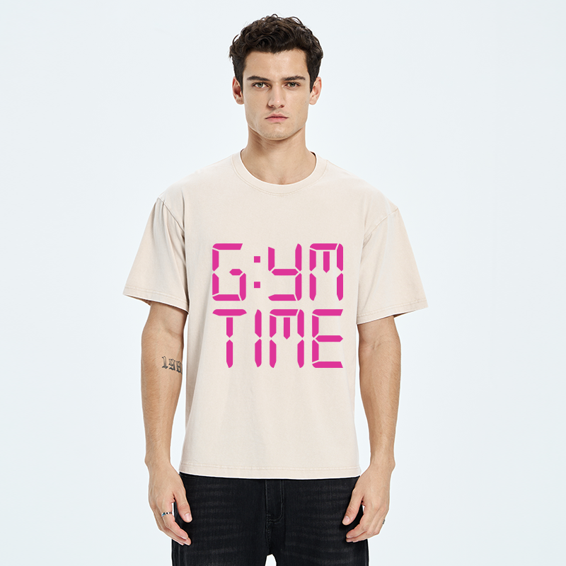 Tokyo-Tiger Gym Time Washed T-Shirt