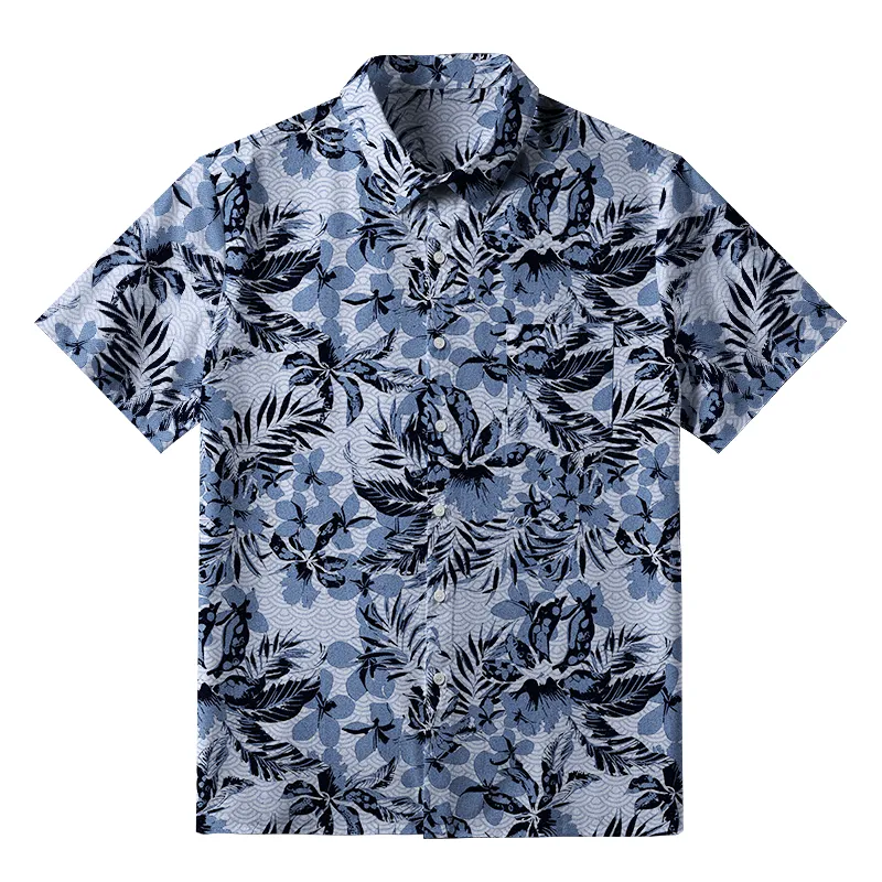 Tokyo-Tiger Floral Embrace Button-up Shirt Sale