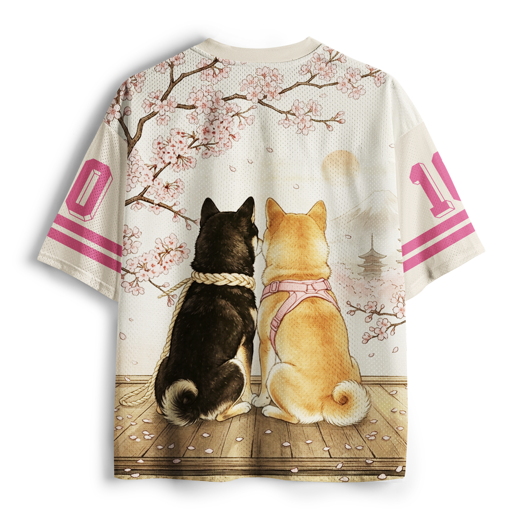 Tokyo-Tiger Sakura Shiba Mesh Jersey