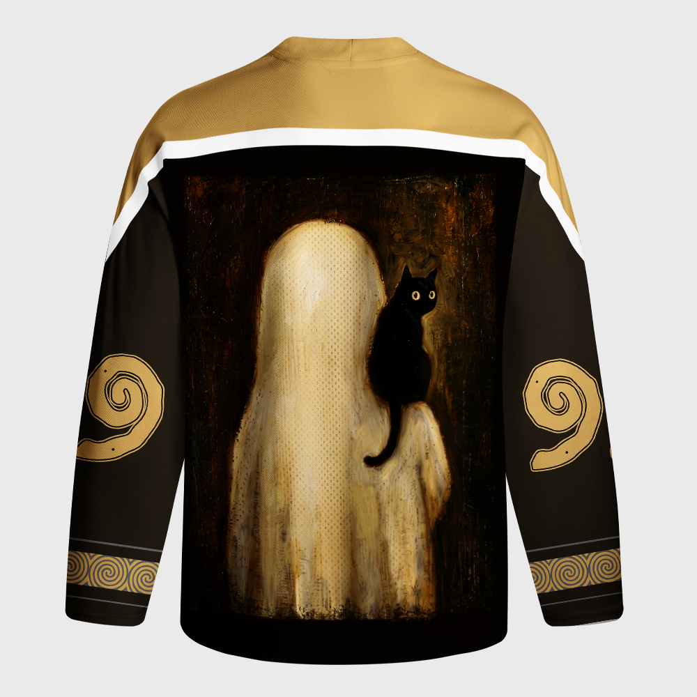 Tokyo-Tiger No Hope But A Cat Long-Sleeve Hockey Jersey