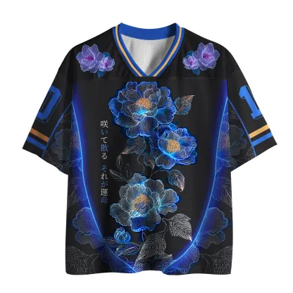 Tokyo-Tiger Bloom&Fate Mesh Jersey