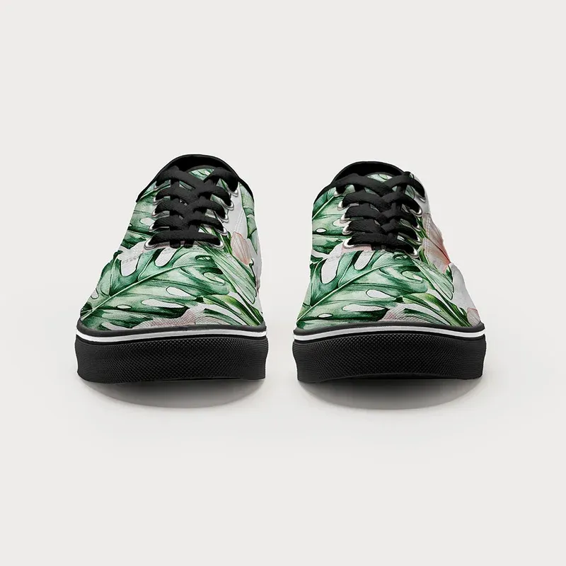 Tokyo-Tiger Island Blossoms Canvas Shoes