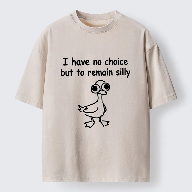 Tokyo-Tiger Cute Silly Goose Meme Washed T-Shirt