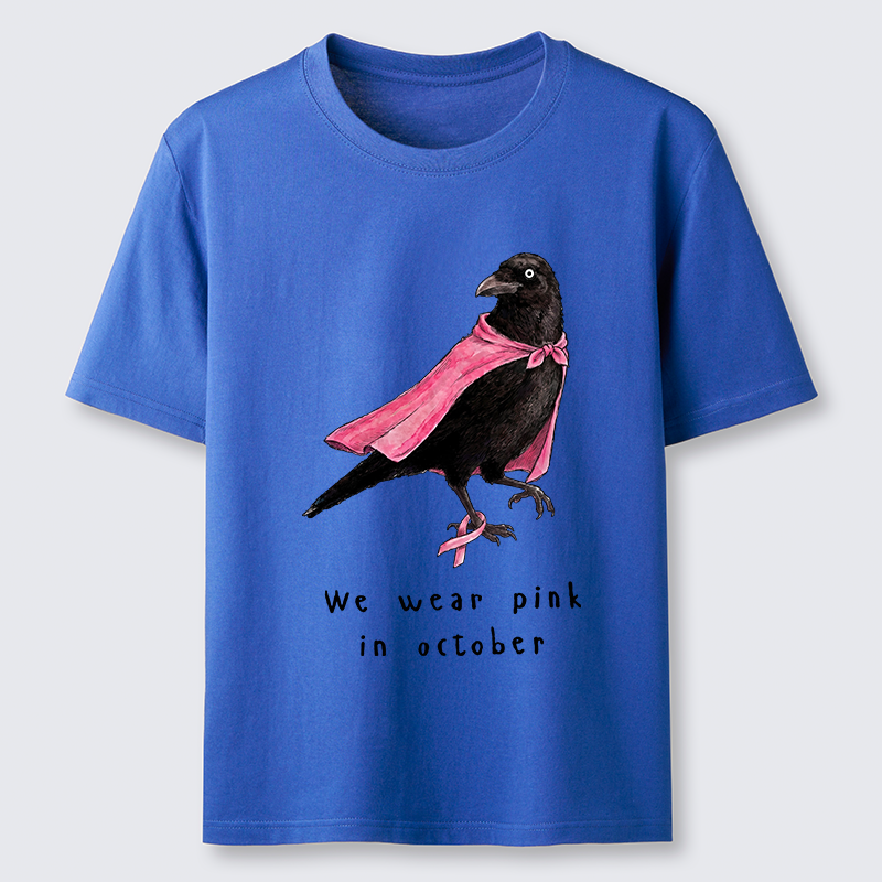 Tokyo-Tiger Pink Ribbon Raven Breast Cancer Awareness Classic T-Shirt
