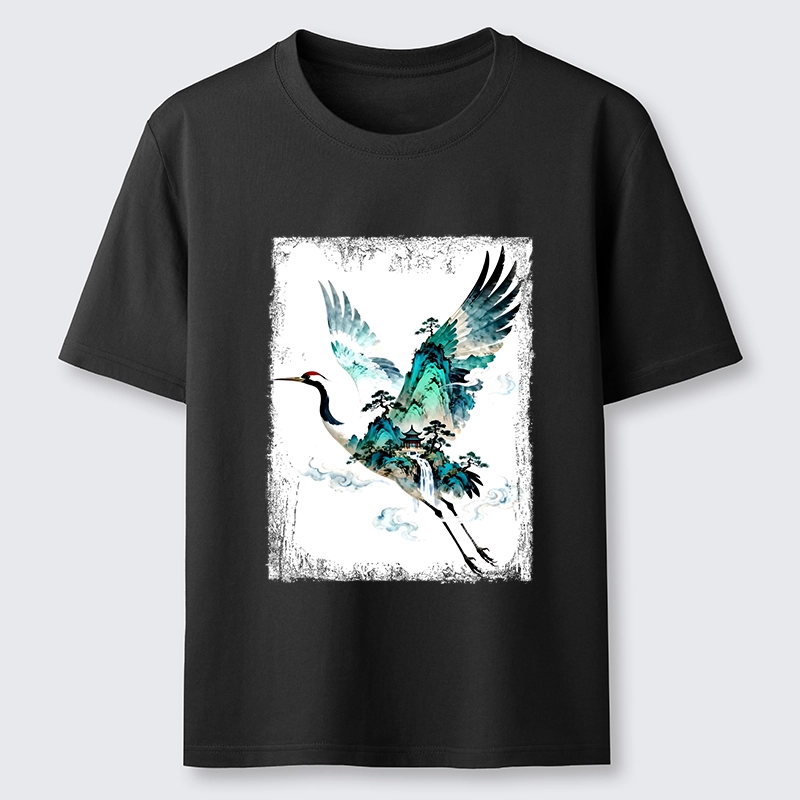 Tokyo-Tiger Mountain Crane Spirit Classic T-Shirt