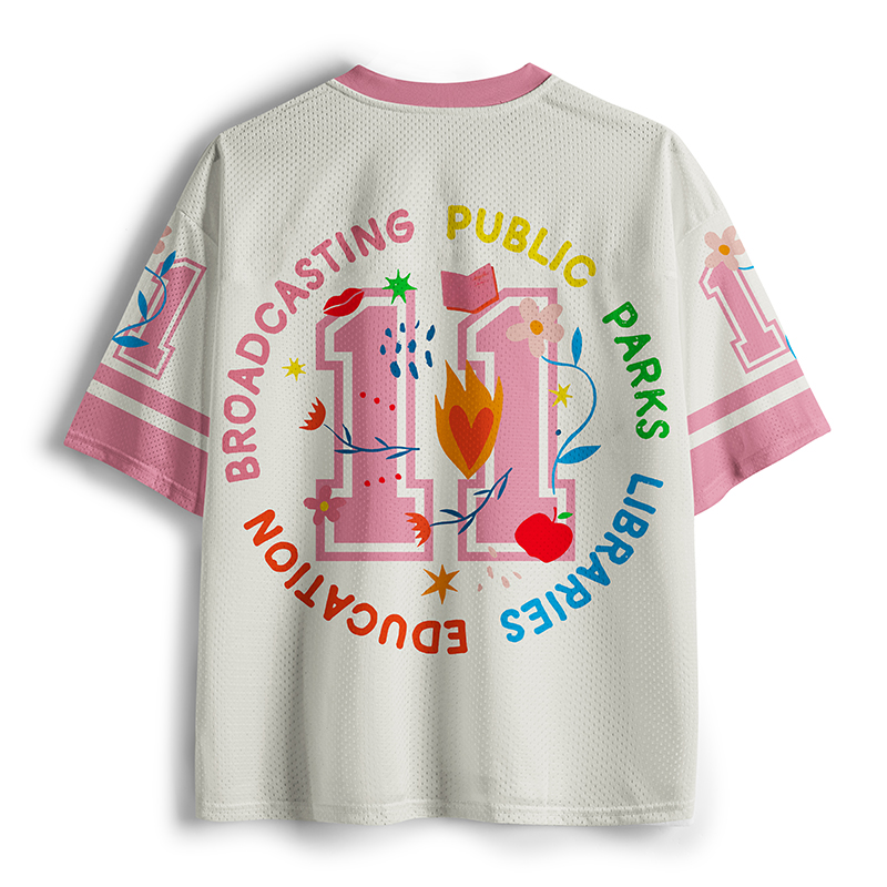 Tokyo-Tiger For The Public Good Mesh Jersey