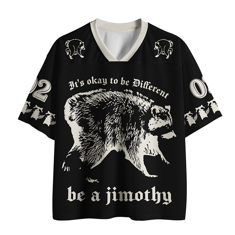 Tokyo-Tiger Funny Meme Jimothy Bear Mesh Jersey