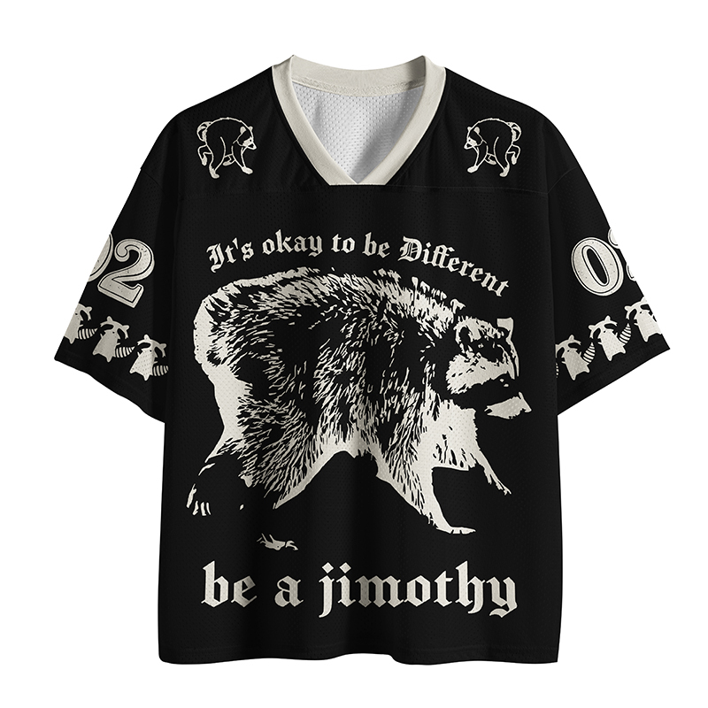 Tokyo-Tiger Funny Meme Jimothy Bear Mesh Jersey