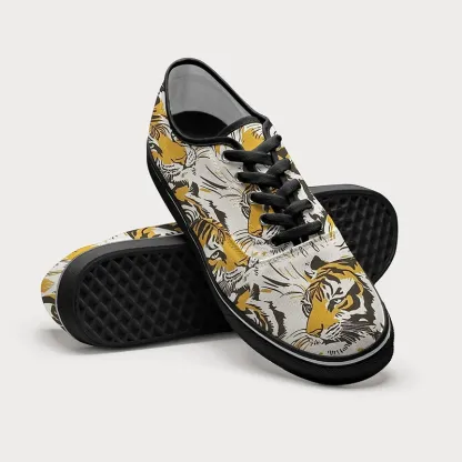Tokyo-Tiger Wild Tiger Canvas Shoes