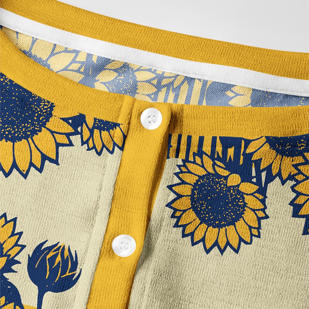 Tokyo-Tiger The Poem of Sunflowers Women's Lightweight Cardigan