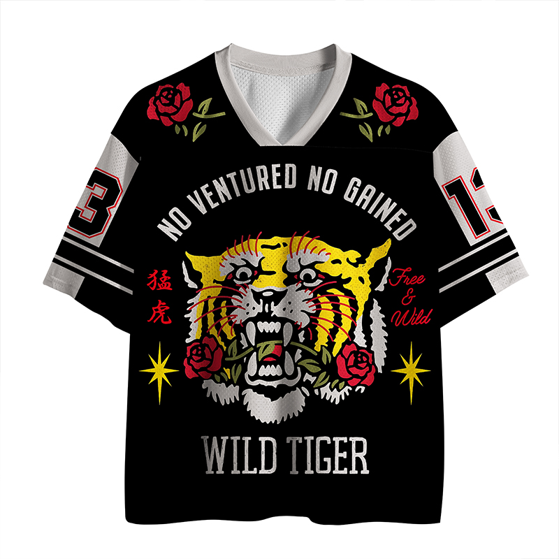 Tokyo-Tiger Wild Tiger Mesh Jersey