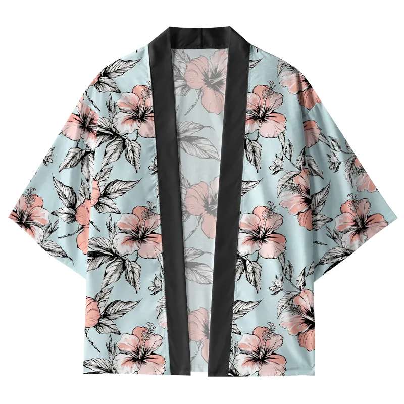 Tokyo-Tiger Floral Delight Kimono Cardigan