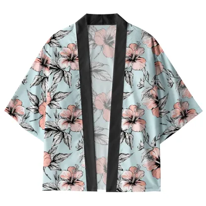 Tokyo-Tiger Floral Delight Kimono Cardigan