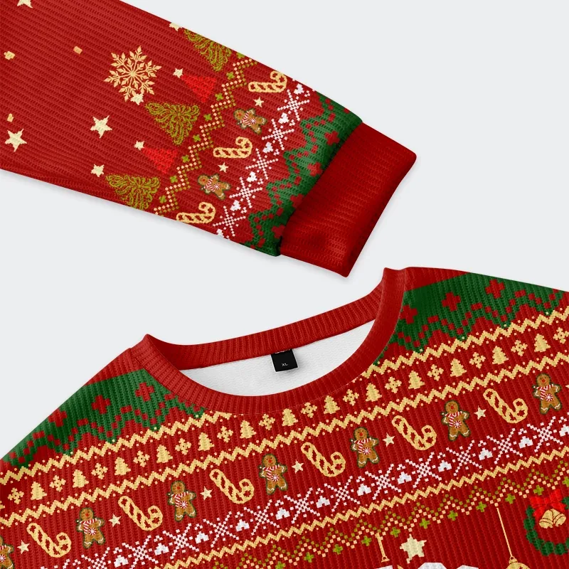 Tokyo-Tiger Twas The Cookies Frog Christmas Ugly Sweatshirt