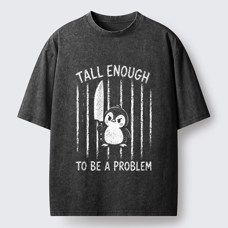 Tokyo-Tiger Strong Tall Mindset Washed T-Shirt