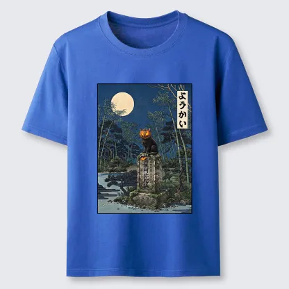 Tokyo-Tiger Funny Ghost Cat Classic T-Shirt