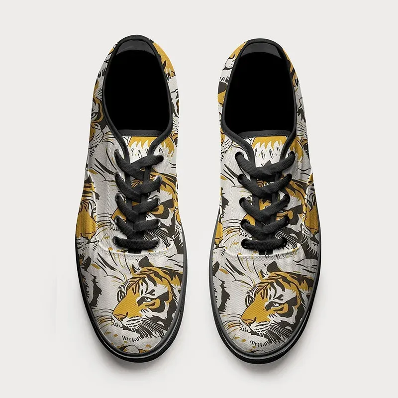 Tokyo-Tiger Wild Tiger Canvas Shoes