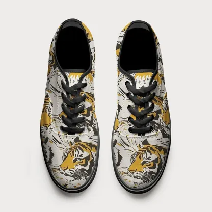 Tokyo-Tiger Wild Tiger Canvas Shoes