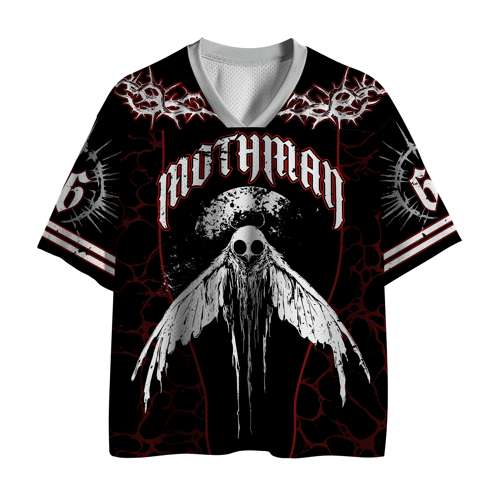 Tokyo-Tiger Cryptid Shadow:Mothman Mesh Jersey