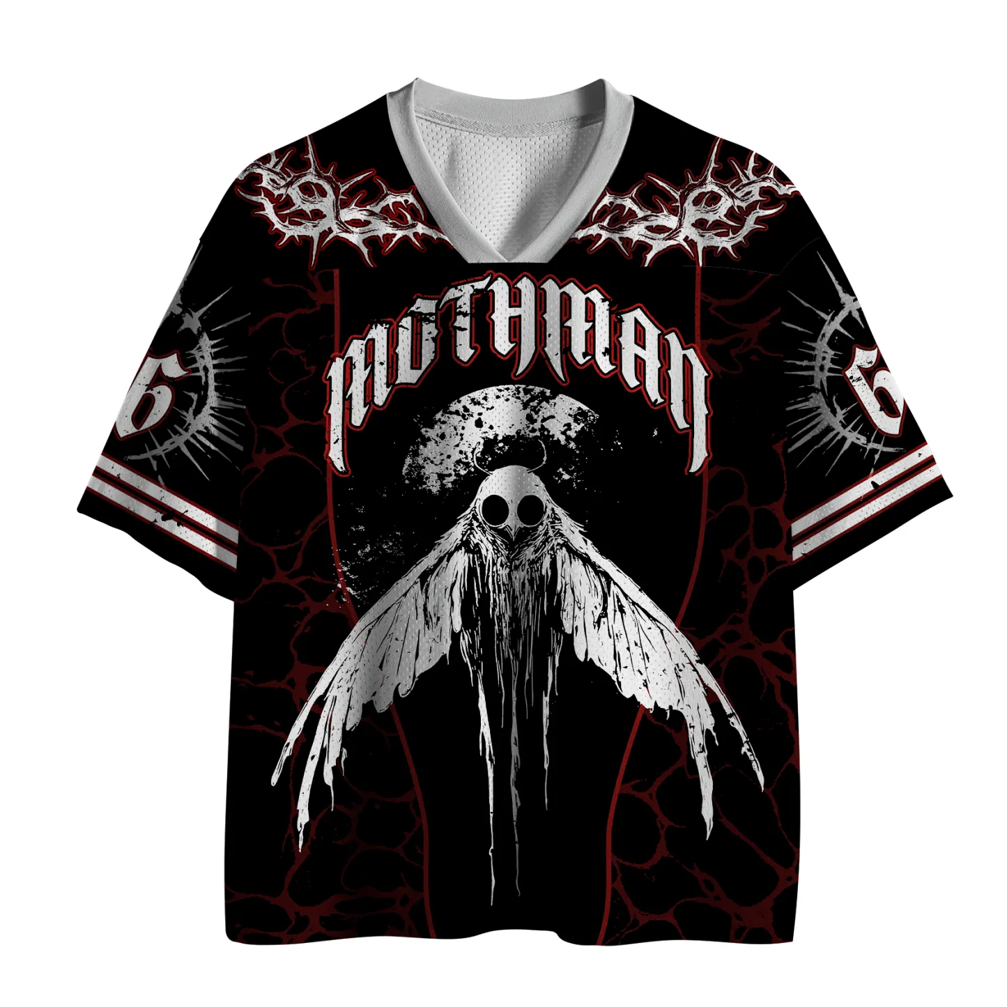 Tokyo-Tiger Cryptid Shadow:Mothman Mesh Jersey