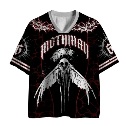 Tokyo-Tiger Cryptid Shadow:Mothman Mesh Jersey