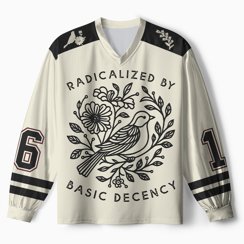 Tokyo-Tiger Pigeon That Was Moved Three Paneled Long Sleeve Jersey