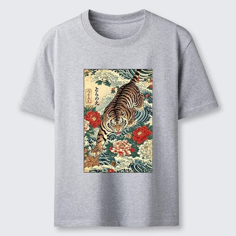 Tokyo-Tiger Retro Wave Tiger Classic T-Shirt