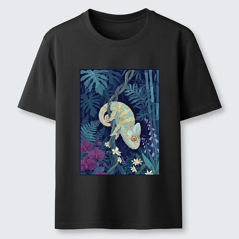 Tokyo-Tiger Jungle Chameleon Classic T-Shirt