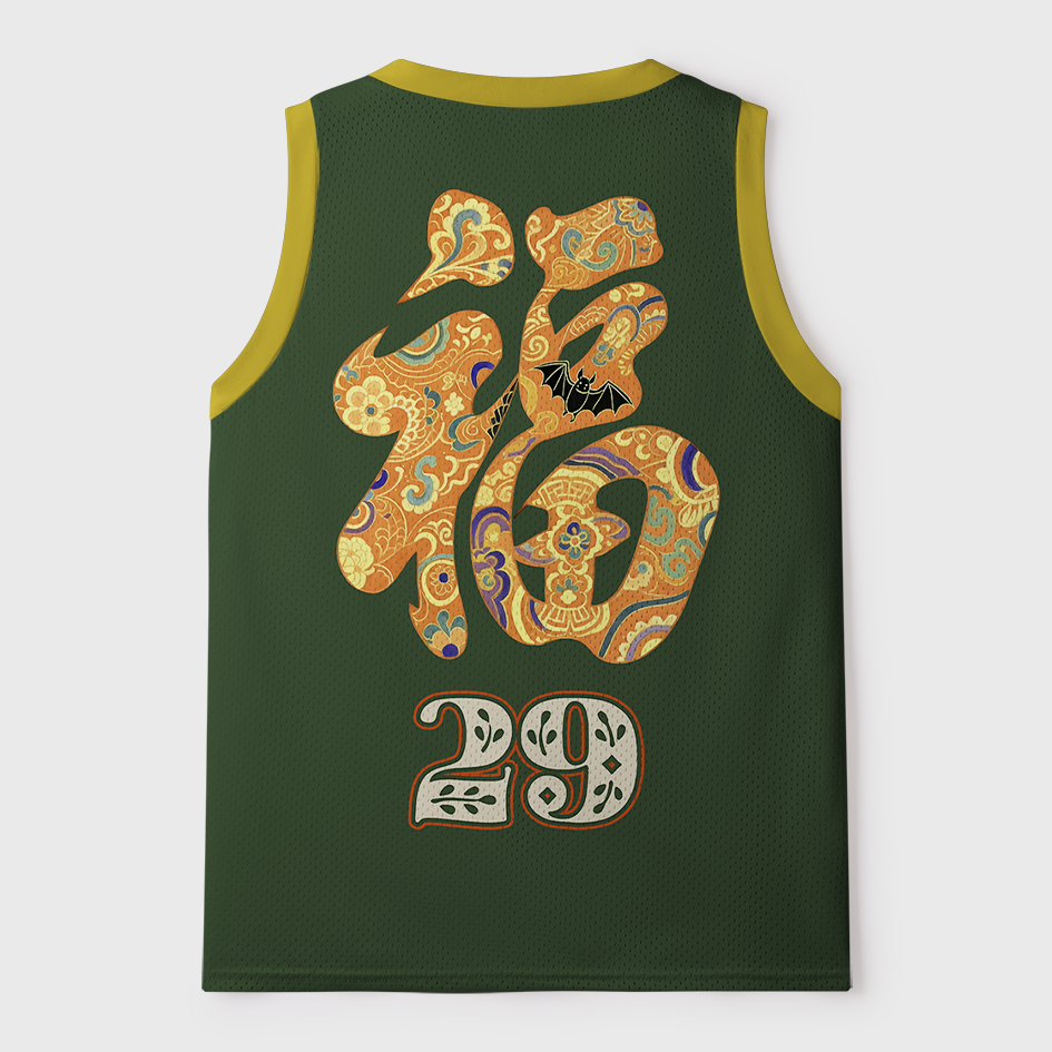 Tokyo-Tiger Maneki-neko Lucky Fortune Mesh Tank Top