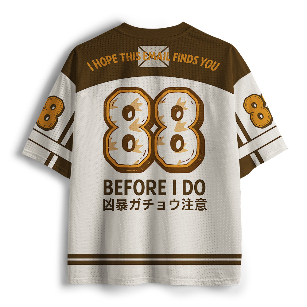 Tokyo-Tiger Angry Email Goose Mesh Jersey