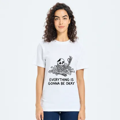 Tokyo-Tiger Funny Skeleton Vibe Classic T-Shirt