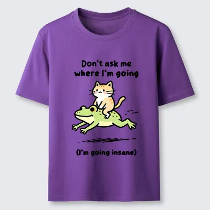 Tokyo-Tiger Cat Riding Frog Meme Classic T-Shirt