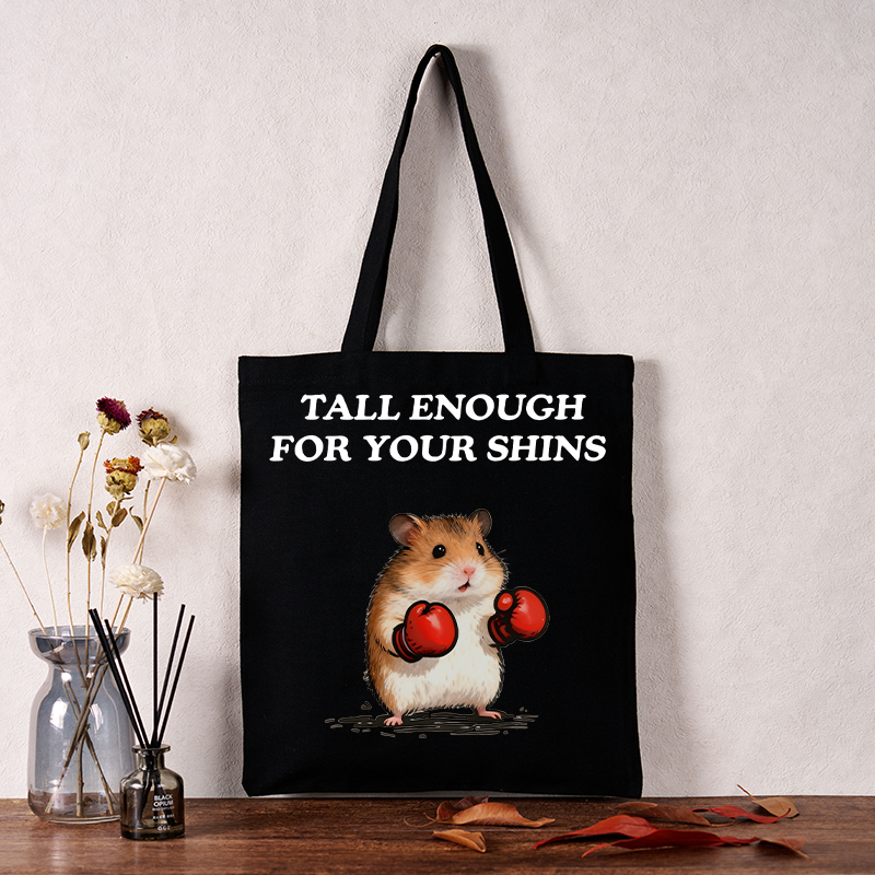 Tokyo-Tiger Meme Hamster With Boxing Gloves Tote Bag