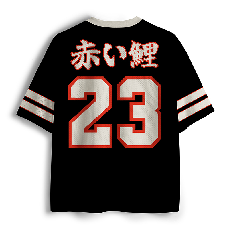 Tokyo-Tiger Sakura Koi Fish Japanese Zen Mesh Jersey