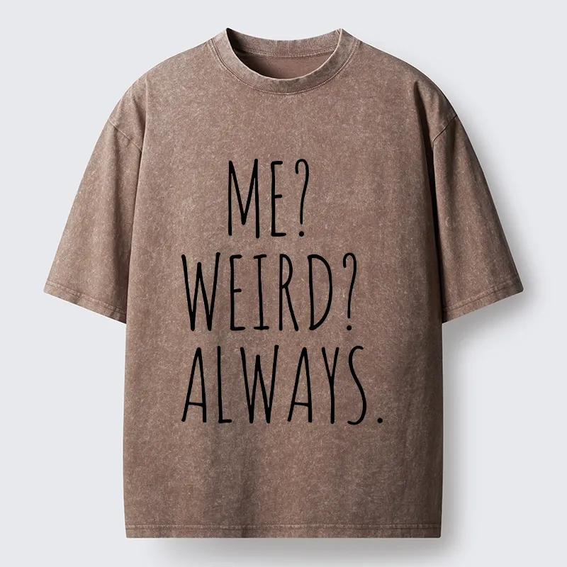 Tokyo‑Tiger Funny Weird Vibe Washed T‑Shirt