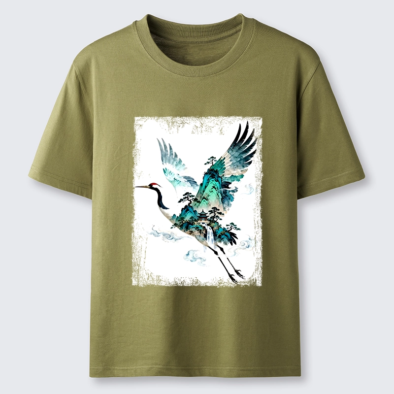 Tokyo-Tiger Mountain Crane Spirit Classic T-Shirt