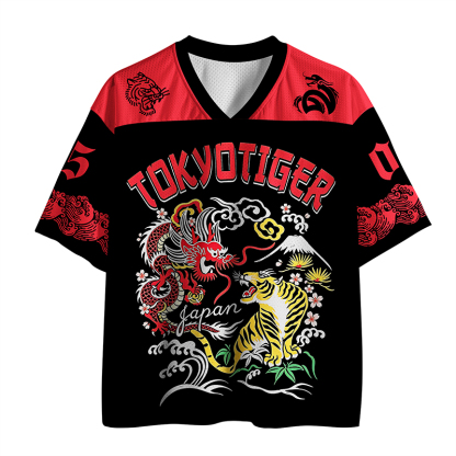 Tokyo-Tiger Dragon Tiger Tokyo Mesh Jersey