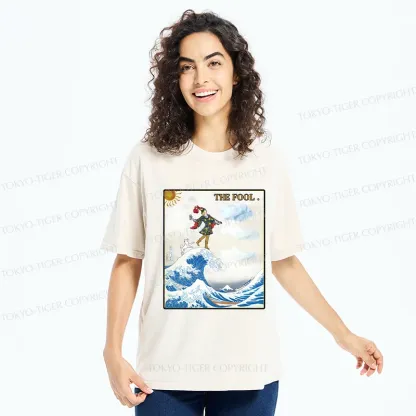 Tokyo-Tiger The Fool And The Wave Washed T-Shirt