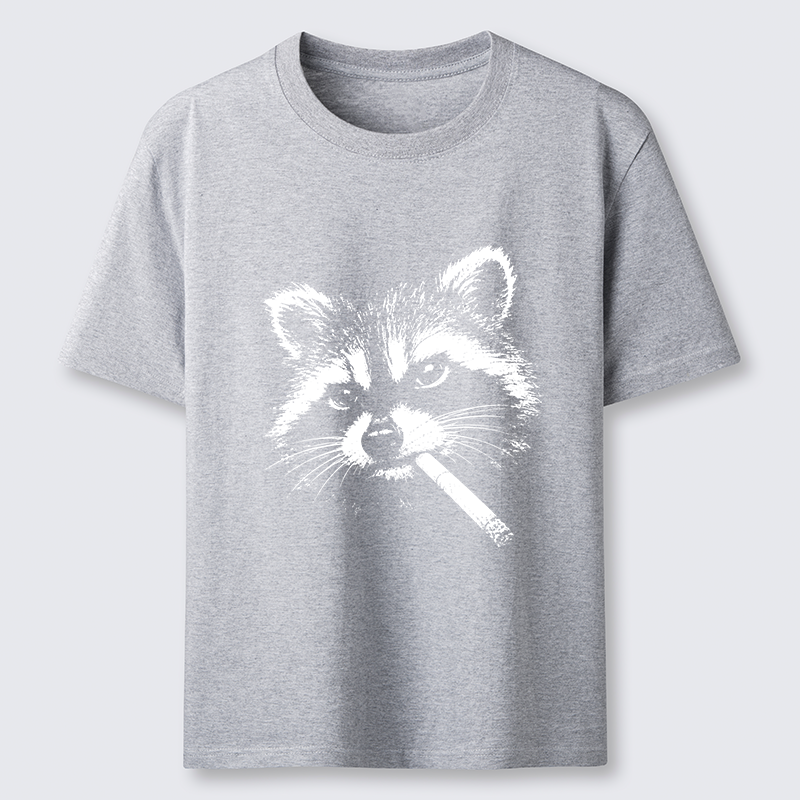 Tokyo-Tiger Vintage Smoking Raccoon Classic T-Shirt