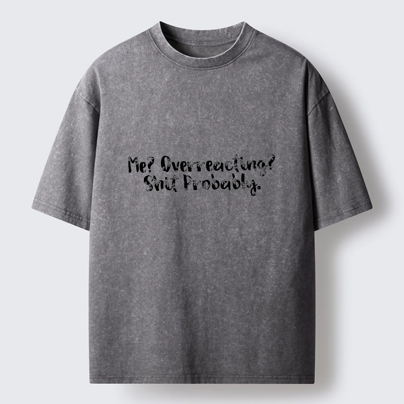 Tokyo‑Tiger Playful Joke Meme Washed T‑Shirt