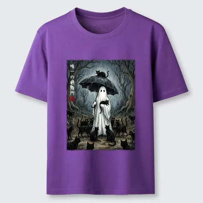Tokyo-Tiger Ghost Cat Shelter Classic T-Shirt