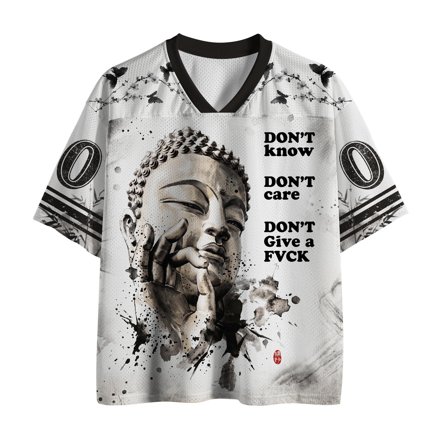 Tokyo-Tiger Zen Of Not Caring Mesh Jersey