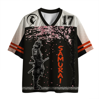 Tokyo-Tiger Sakura Samurai Mesh Jersey