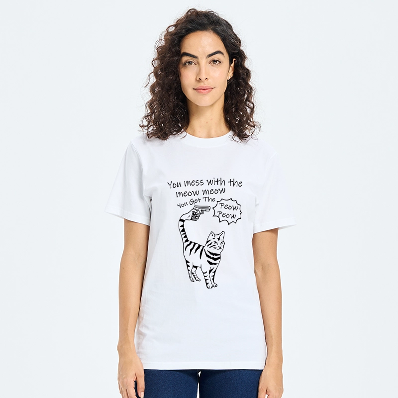 Tokyo-Tiger Waiting For Punishment From Cat Classic T-Shirt