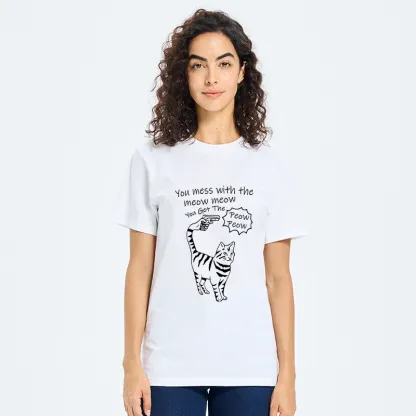 Tokyo-Tiger Waiting For Punishment From Cat Classic T-Shirt