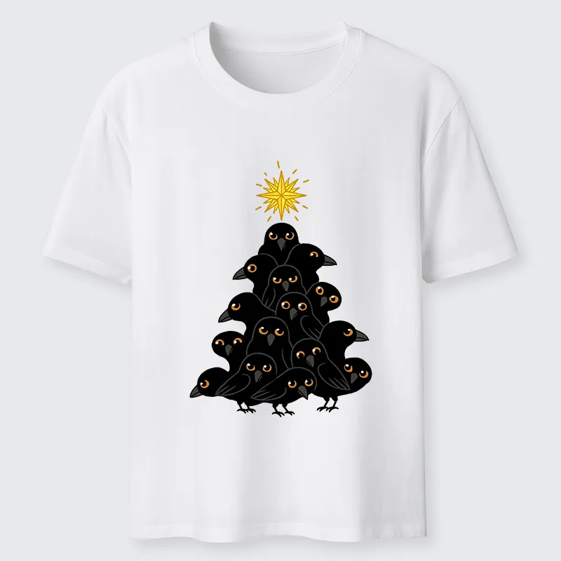 Tokyo-Tiger Crow Christmas Tree Classic T-Shirt