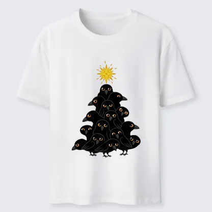 Tokyo-Tiger Crow Christmas Tree Classic T-Shirt