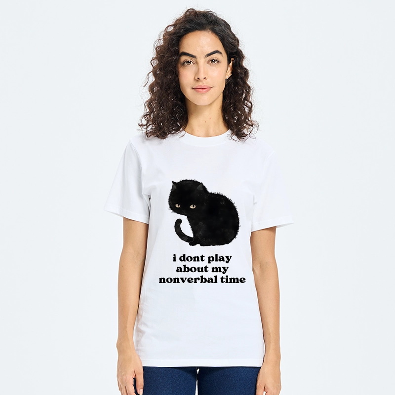 Tokyo-Tiger Relatable Introvert Black Cat Classic T-Shirt