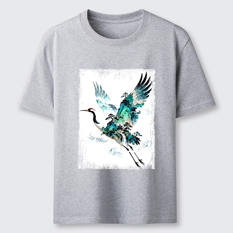 Tokyo-Tiger Mountain Crane Spirit Classic T-Shirt