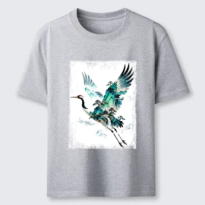 Tokyo-Tiger Mountain Crane Spirit Classic T-Shirt